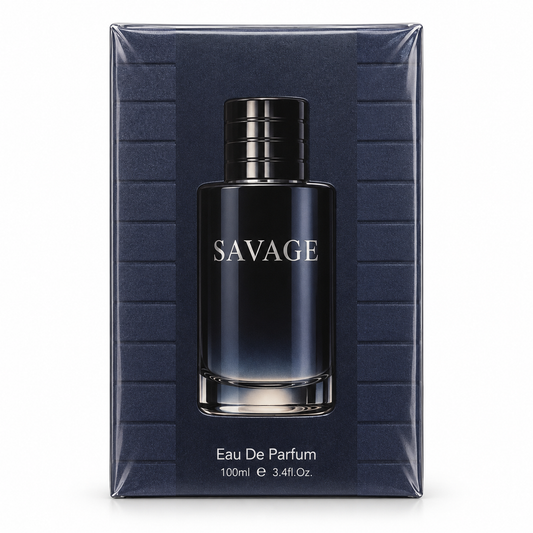 Savage Eau de Parfum – 100 ml boxed product on white background