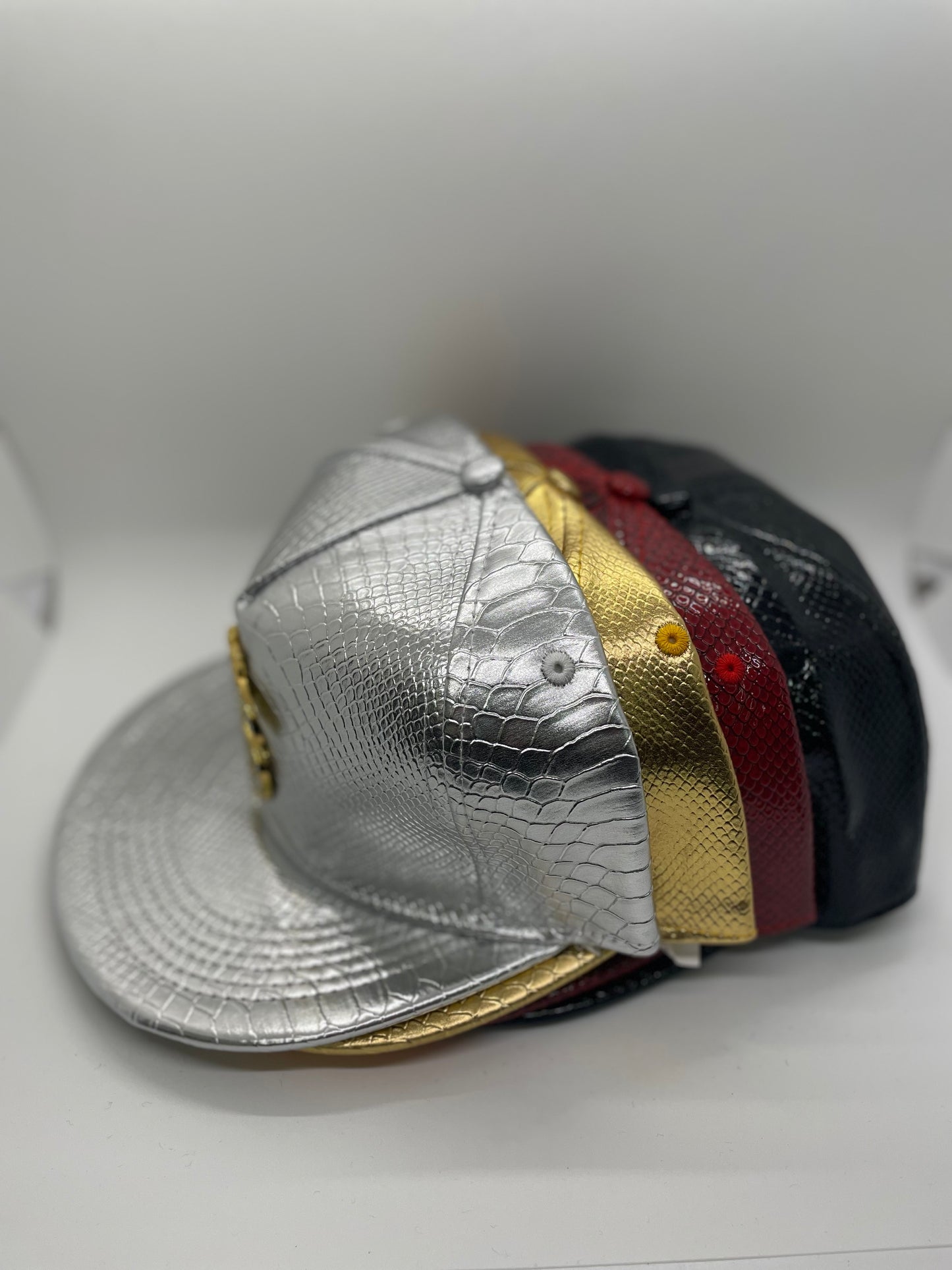 Dollar sign artificial leather baseball hats