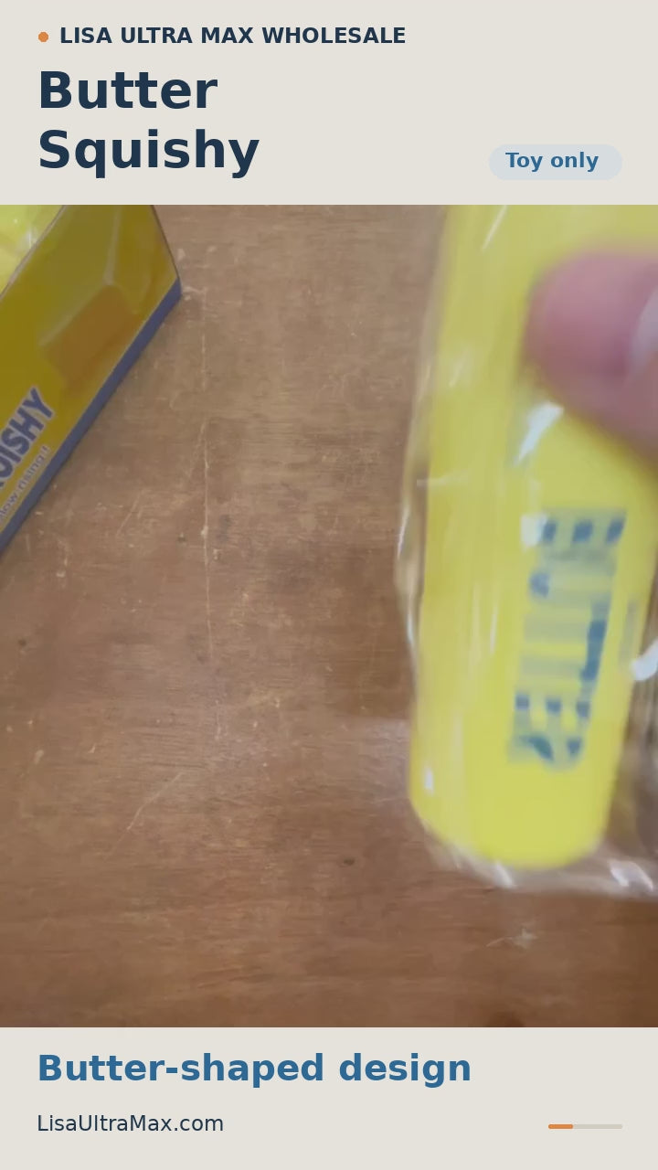 Butter Squishy — 12-second product demonstration | Lisa Ultra Max Wholesale
